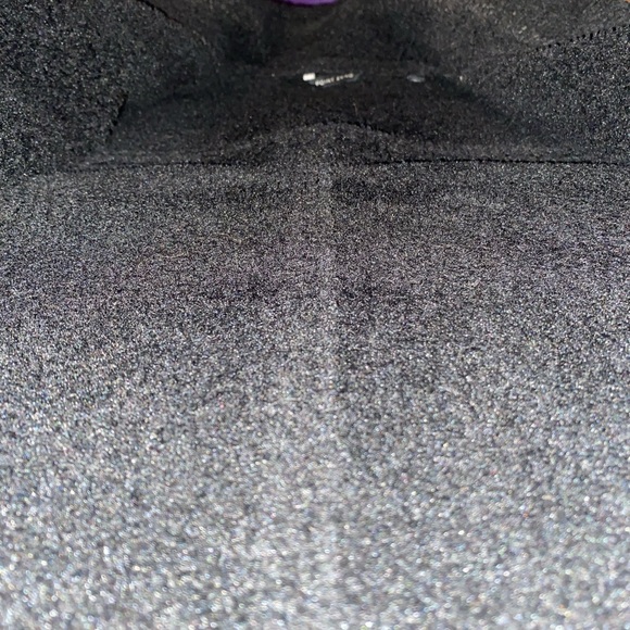 Point Zero black on black aviator sherpa jacket Size L - Picture 2 of 3